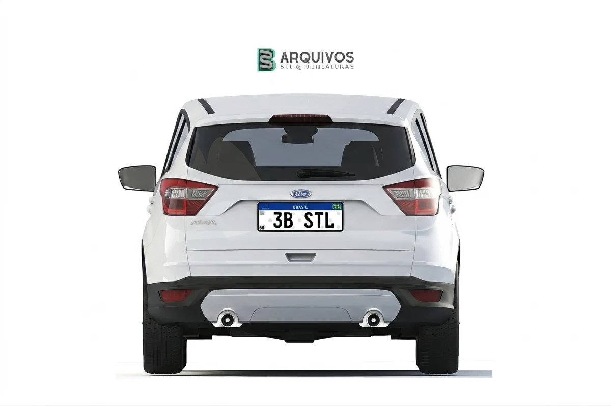 Modelo 3D STL - Ford Kuga 2018 - 3B arquivos STL — foto 4